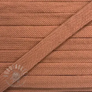 Pamučna ravna vrpca 13 mm losos