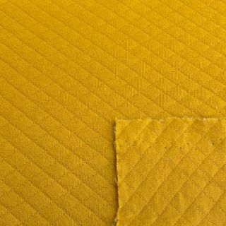 Prošivena pamučna tkanina yellow