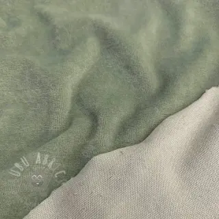 Dječji pliš moss green