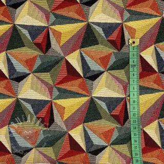 Dekorativna tkanina GOBELIN PREMIUM Colourful triangles