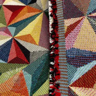 Dekorativna tkanina GOBELIN PREMIUM Colourful triangles