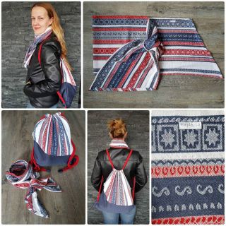 Pamučna upletena vrpca 8 mm red