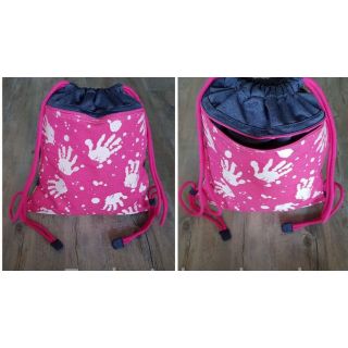 Bombažna vrvica 8 mm fuchsia