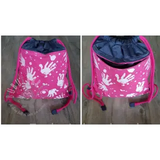 Pamučna upletena vrpca 8 mm fuchsia