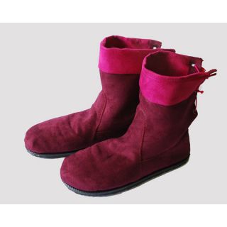 Semiš ALASKA fuchsia/amethyste