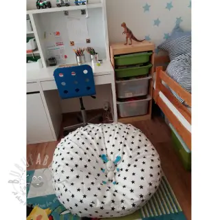 Pamuk Stars white/navy