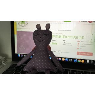 Pamučna tkanina Petit dots lilac