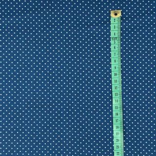 Pamučna tkanina Petit dots indigo