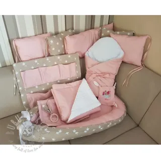 Pamuk Petit stars light rose