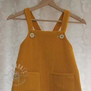 Baršun somot yellow