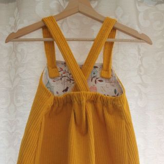 Rebrasti somot yellow
