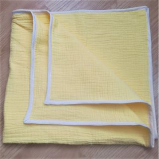 Tetra Tkanina/Muslin soft yellow ORGANIC