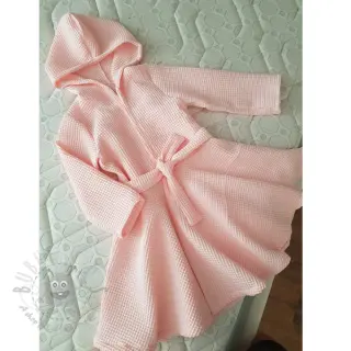Pamučni vafel light rose