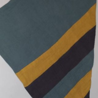 Dvoslojna gaza/muslin ochre ORGANIC