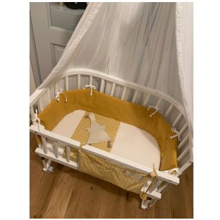 Tetra Tkanina/Muslin ochre ORGANIC