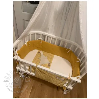 Tetra Tkanina/Muslin ochre ORGANIC