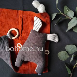 Tetra Tkanina/Muslin rust ORGANIC