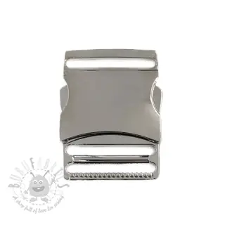Metalna kopča trozubac 40 mm silver
