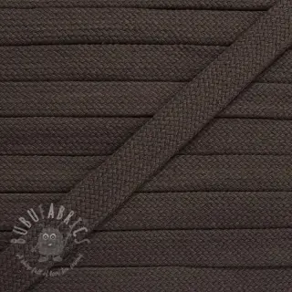 Pamučna plosnata vrpca 13 mm mocha