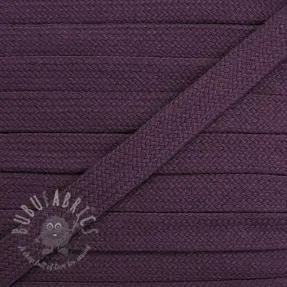 Pamučna plosnata vrpca 13 mm violet