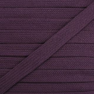 Pamučna plosnata vrpca 13 mm violet