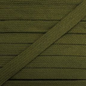 Pamučna plosnata vrpca 13 mm camo green