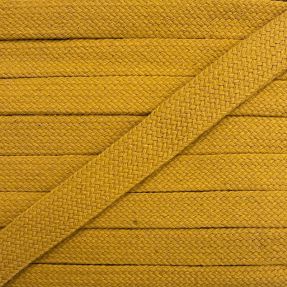 Pamučna plosnata vrpca 13 mm ochre