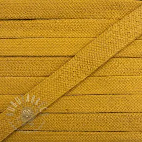 Pamučna plosnata vrpca 13 mm ochre