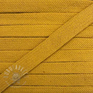 Pamučna plosnata vrpca 13 mm ochre