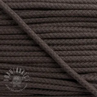 Pamučna upletena vrpca 8 mm mocha