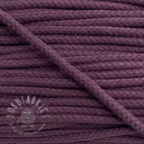 Pamučna upletena vrpca 8 mm violet
