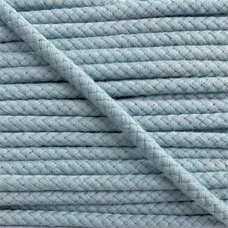 Pamučna upletena vrpca 8 mm cloud blue