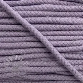 Pamučna upletena vrpca 8 mm lavender