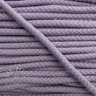 Pamučna upletena vrpca 8 mm lavender