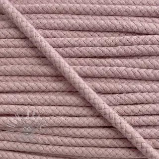Pamučna upletena vrpca 8 mm washed pink