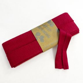 Traka za obrubljivanje viskoza - 3 m ruby