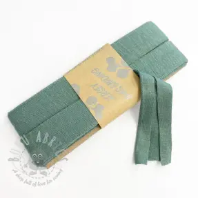 Traka za obrubljivanje viskoza - 3 m pine green