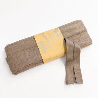 Traka za obrubljivanje viskoza - 3 m toffee