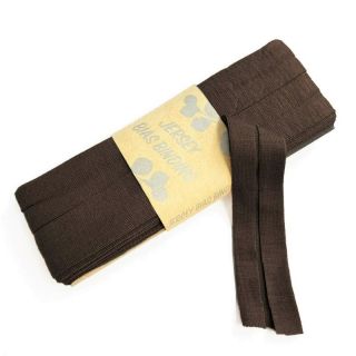 Traka za obrubljivanje viskoza - 3 m dark mocha