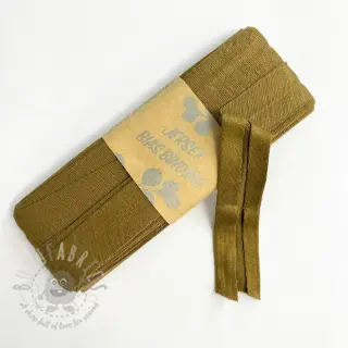 Traka za obrubljivanje viskoza - 3 m golden brown