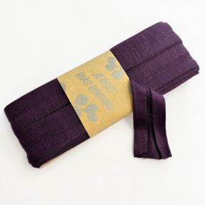 Traka za obrubljivanje viskoza - 3 m violet
