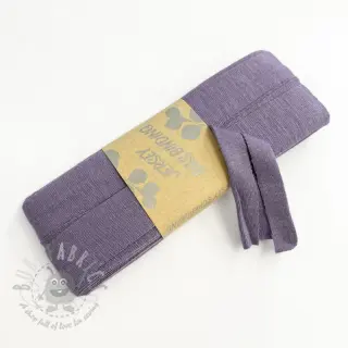 Traka za obrubljivanje viskoza - 3 m lavender