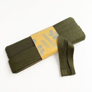 Traka za obrubljivanje viskoza - 3 m camo green