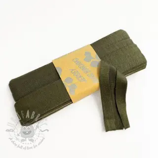 Traka za obrubljivanje viskoza - 3 m camo green