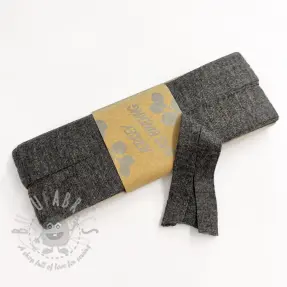 Traka za obrubljivanje viskoza - 3 m anthracite melange