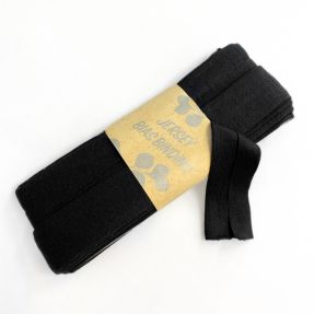 Traka za obrubljivanje viskoza - 3 m black