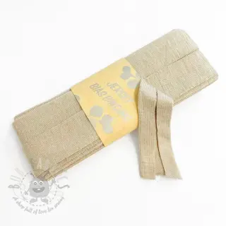 Traka za obrubljivanje viskoza - 3 m sand