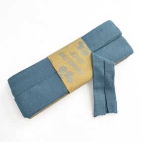 Traka za obrubljivanje viskoza - 3 m steel blue