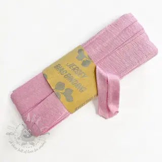 Traka za obrubljivanje viskoza - 3 m pink