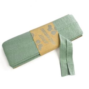 Traka za obrubljivanje viskoza - 3 m old green